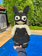 Ariana Inspired Handmade Crochet Doll - Music Artist Collection