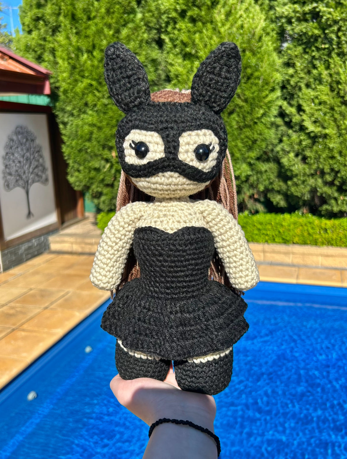 Ariana Inspired Handmade Crochet Doll - Music Artist Collection