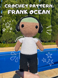 *PATTERN* Frank Crochet Doll - PDF Document Pattern Written Tutorial