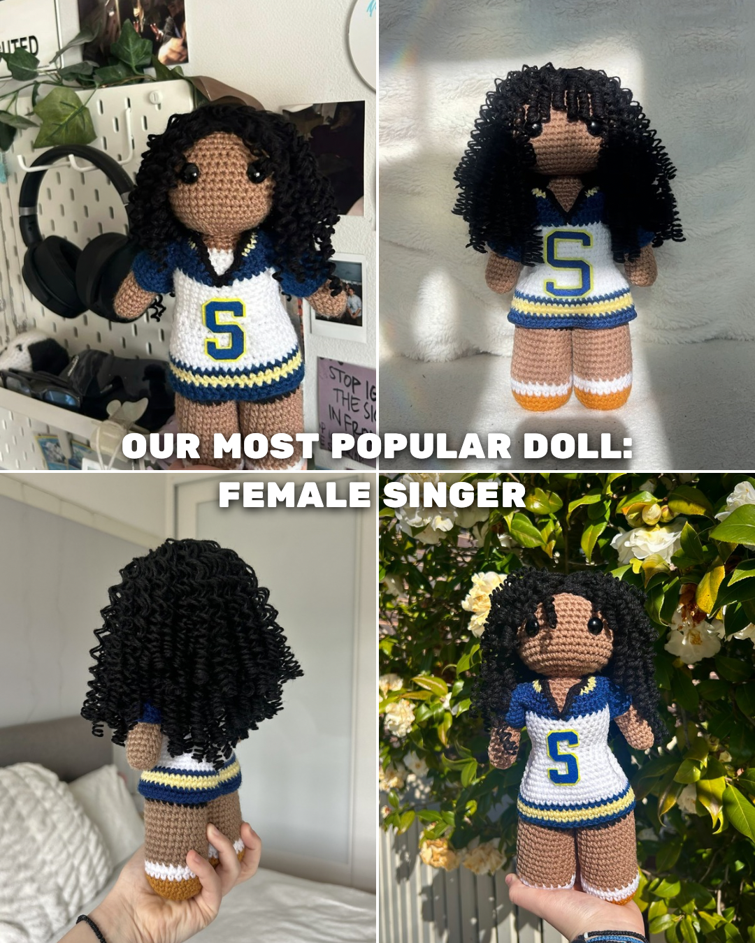 Custom Character Crochet products - Dolls & More