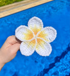 Crochet Flower Clips - Handmade Accessories for Hair, Bags, Clothes & More