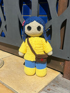 Coraline Movie Inspired Handmade Crochet Doll - Character Series