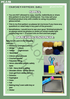 *PATTERN* Female Singer Crochet Doll - PDF Document, English written