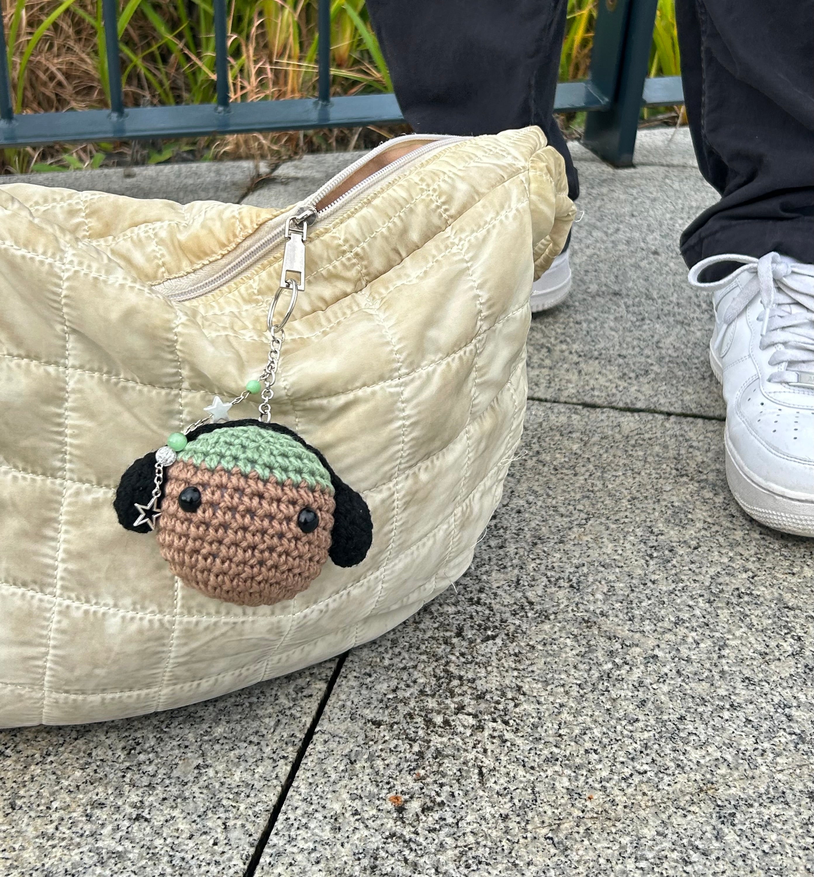 Frank Inspired Handmade Crochet Keyrings - Music Artist Collection