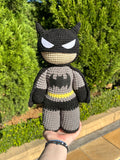 Batman Inspired Handmade Crochet Doll - Character Series