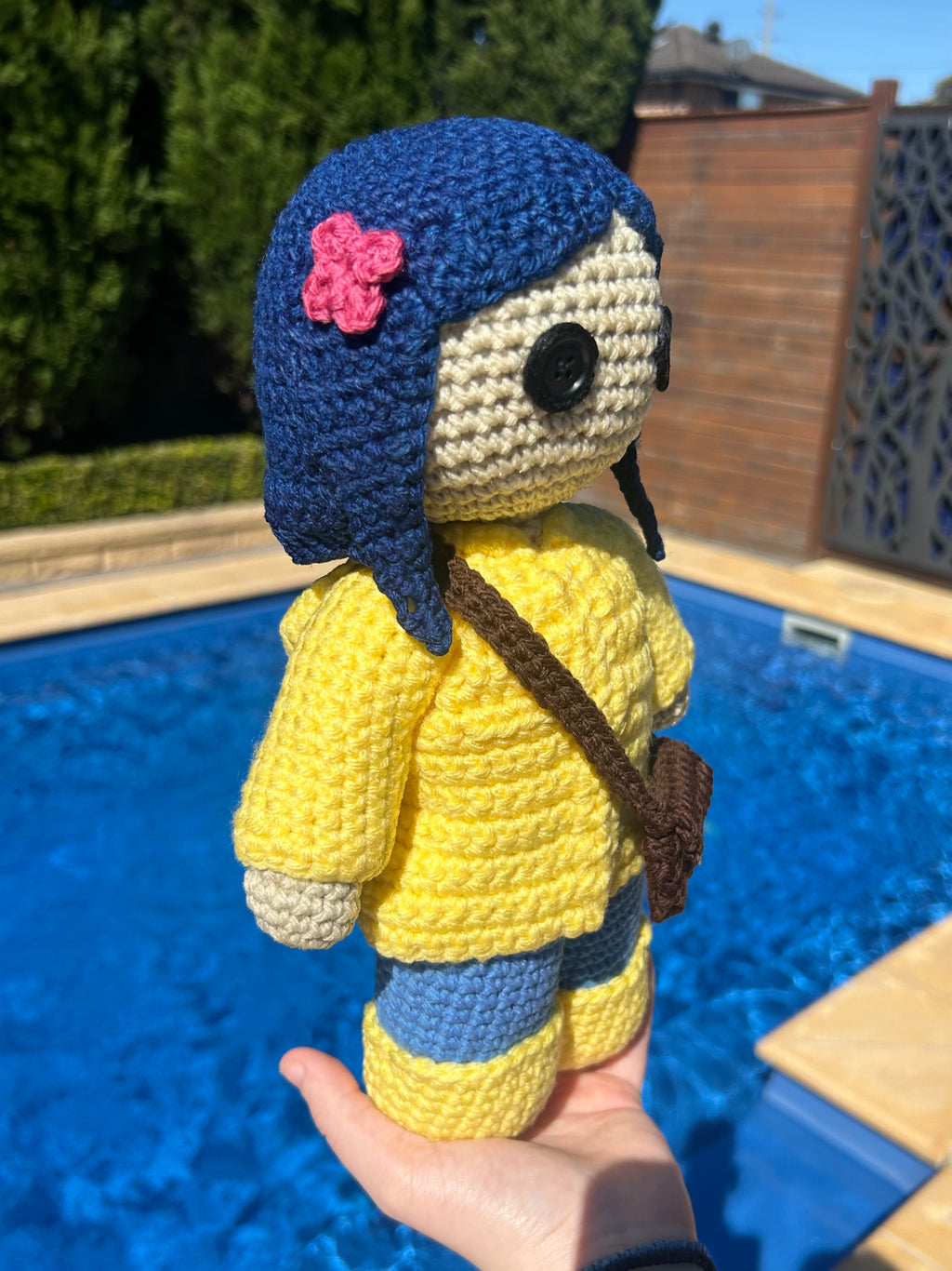 Coraline Movie Inspired Handmade Crochet Doll - Character Series