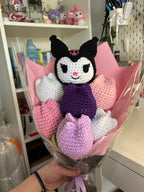 Forever Flowers - Customised coloured Handmade Crochet Bouquets