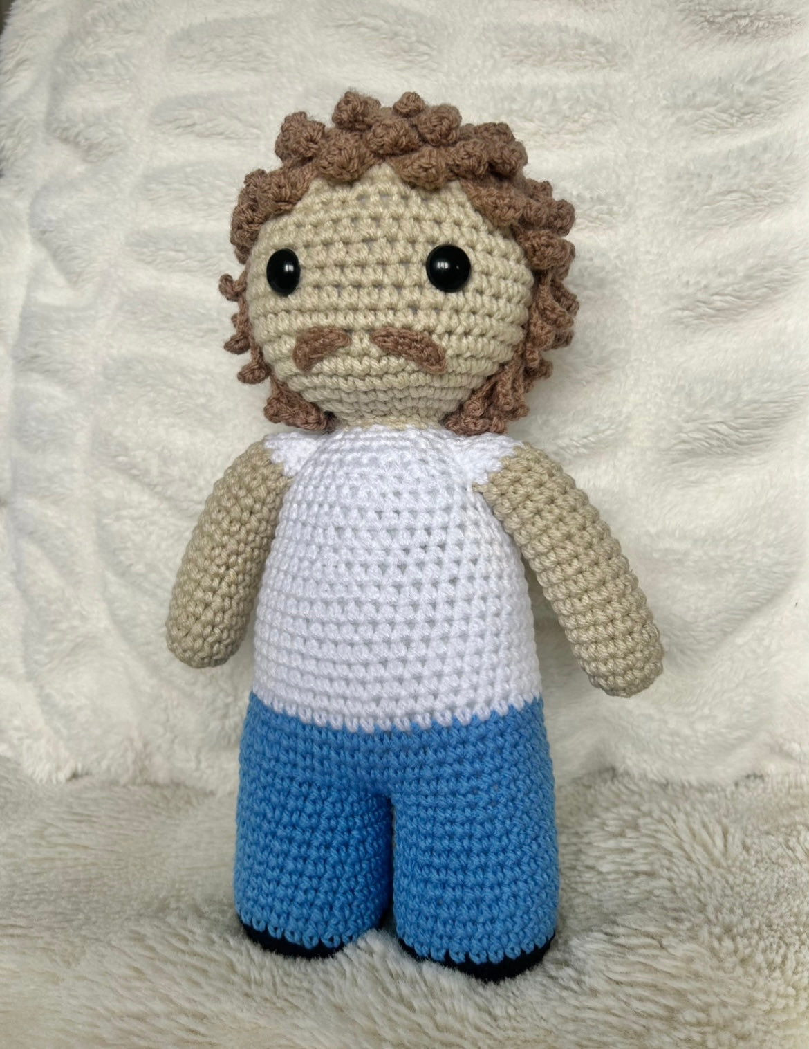 Benson Inspired Handmade Crochet Doll - Music Artist Collection Boone