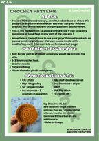 *PATTERN* Female body type for crochet dolls - PDF Document, English pattern with photos.