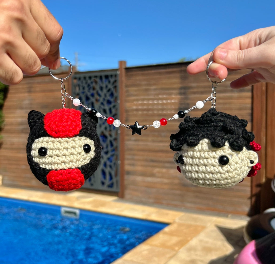 Clancy & Josh Inspired Handmade Crochet Keyrings - Music Artist Collection 21 pilots, tøp