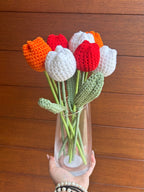 Forever Flowers - Customised coloured Handmade Crochet Bouquets