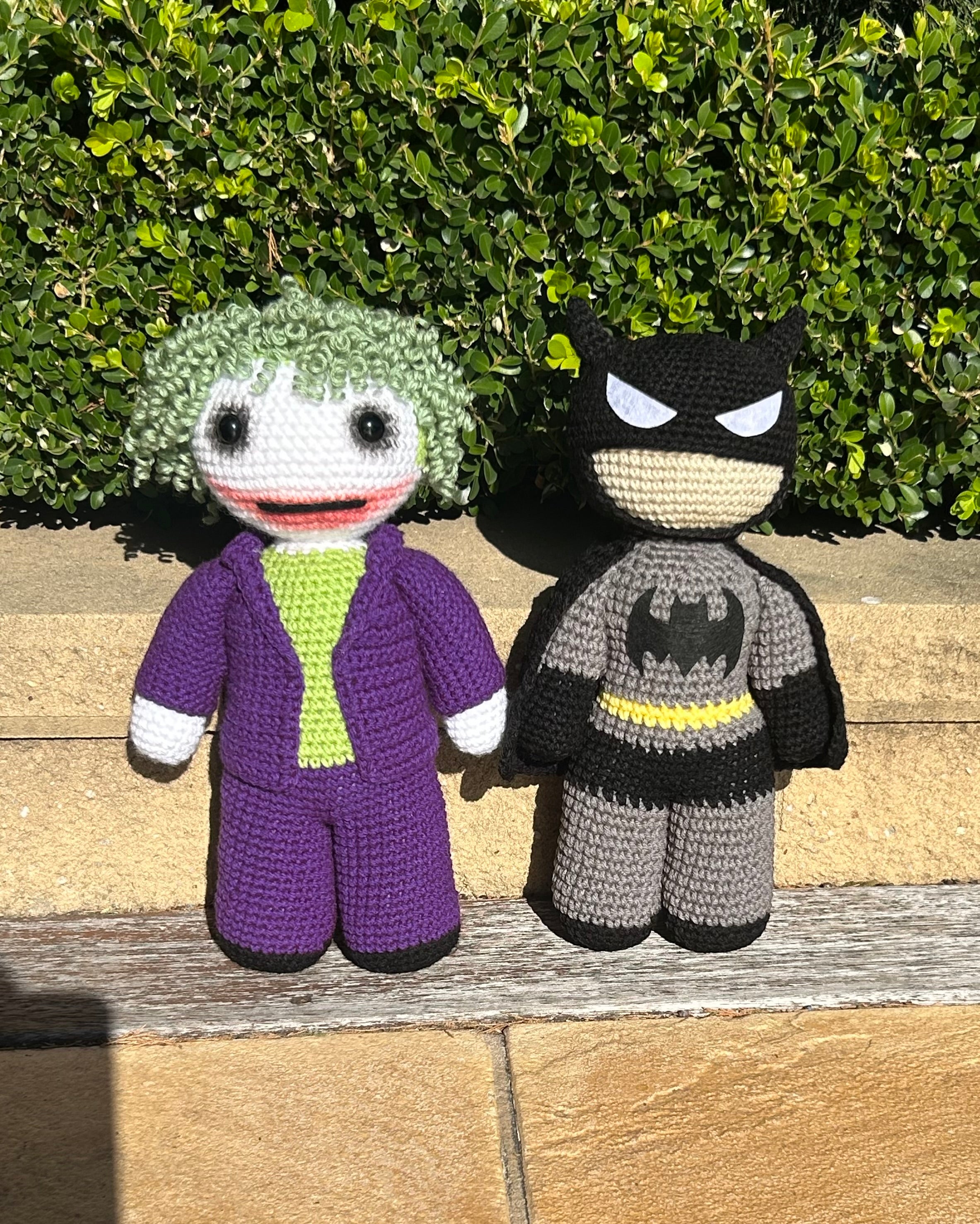 Batman Inspired Handmade Crochet Doll - Character Series