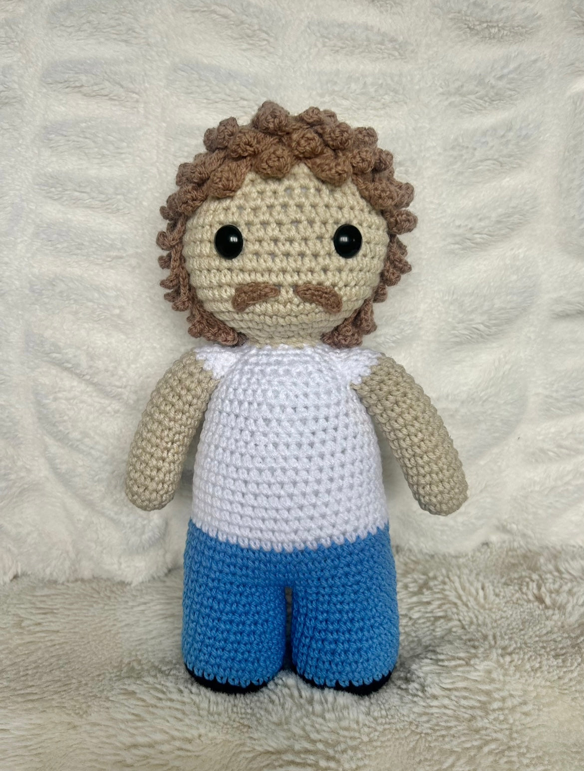 Benson Inspired Handmade Crochet Doll - Music Artist Collection Boone