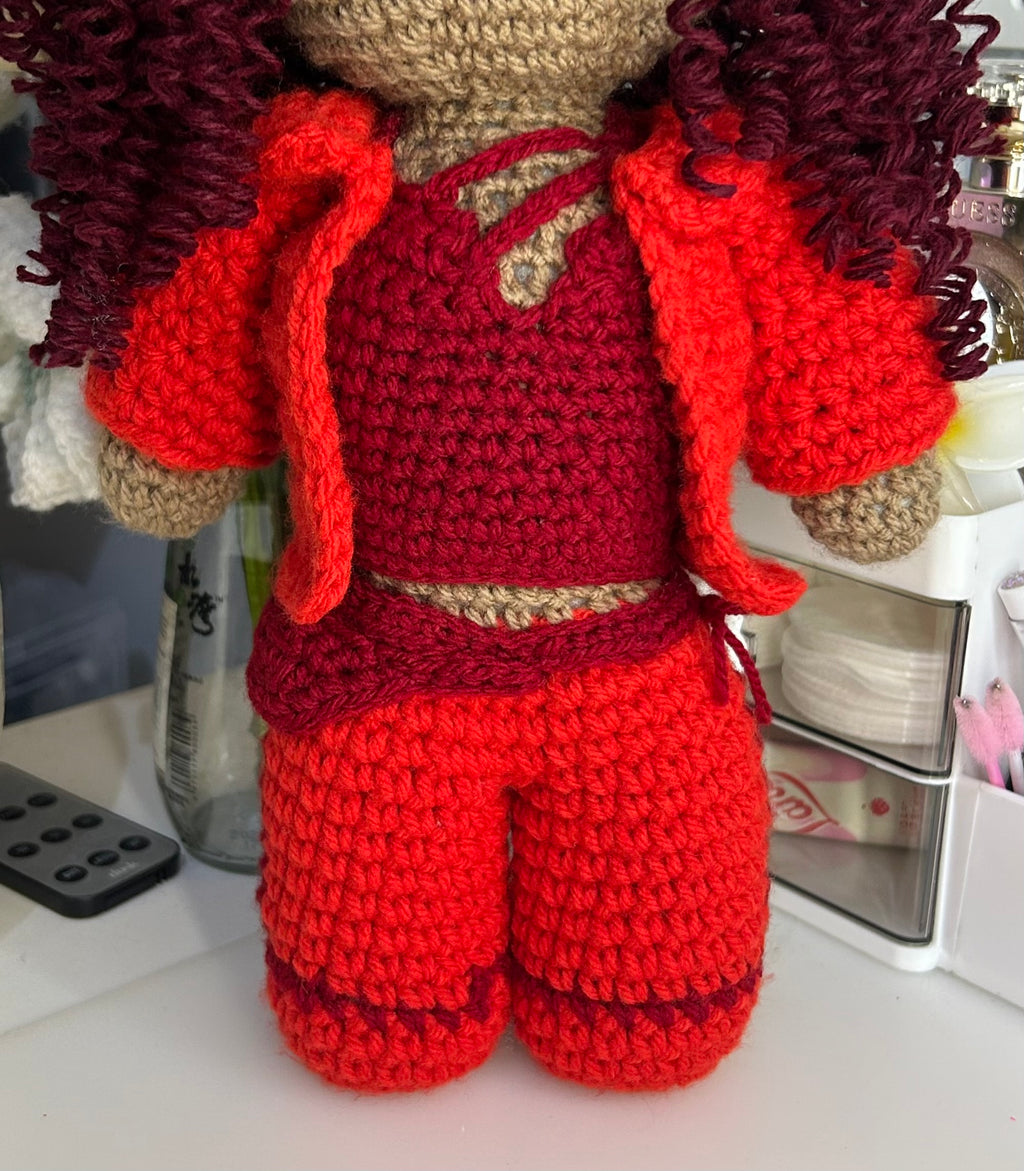 *PATTERN* Female body type for crochet dolls - PDF Document, English pattern with photos.