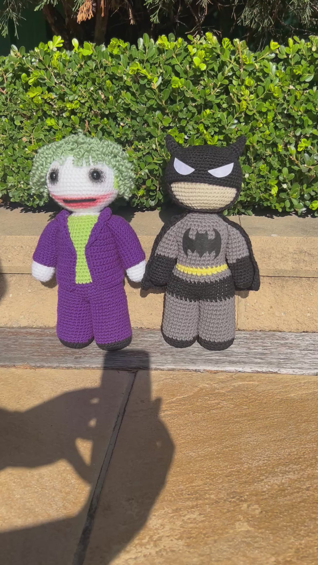 Batman Inspired Handmade Crochet Doll - Character Series