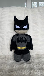 Batman Inspired Handmade Crochet Doll - Character Series