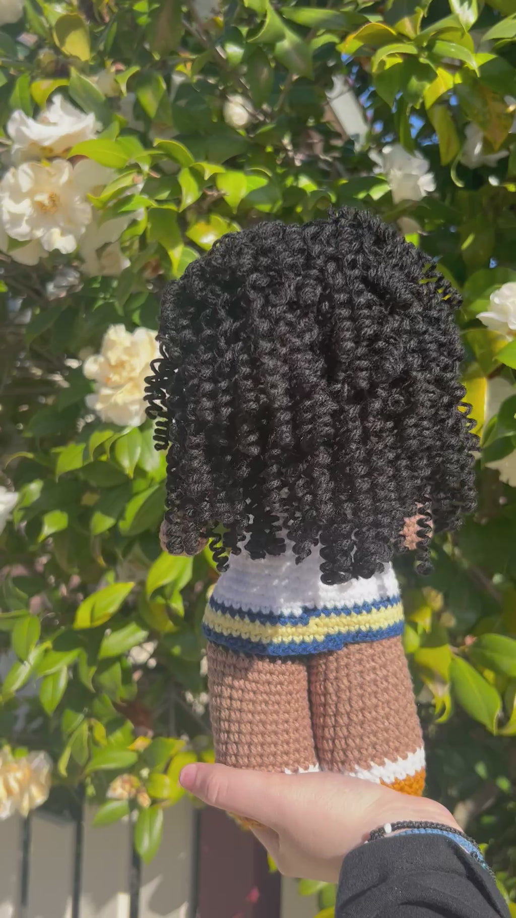 *TUTORIAL* Curly Hair for Crochet Doll Making - PDF Document & Video Tutorial