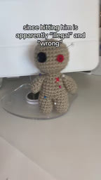 Miniature Voodoo Handmade Dolls- Funny joke gift