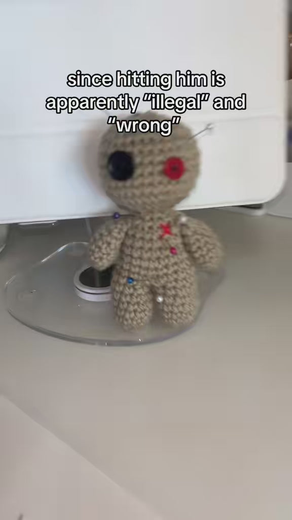 Miniature Voodoo Handmade Dolls- Funny joke gift