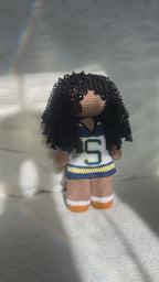 *PATTERN* Female Singer Crochet Doll - PDF Document, English written